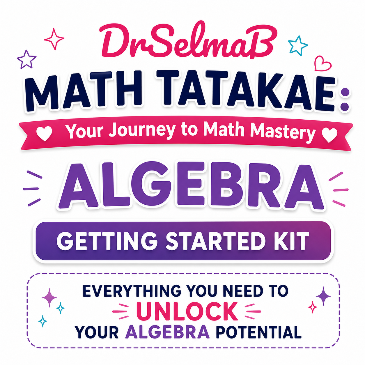 Algebra Unlocked Math Kit
