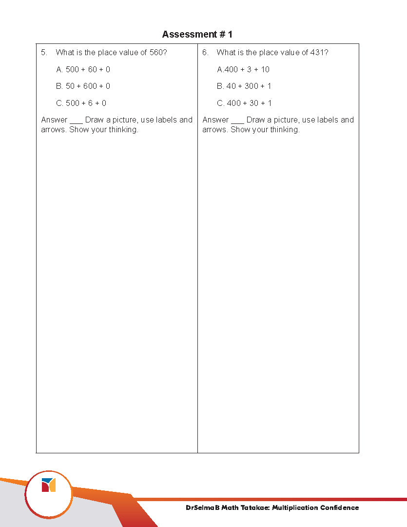 DrSelmaB Math Tatakae: Multiplication Confidence