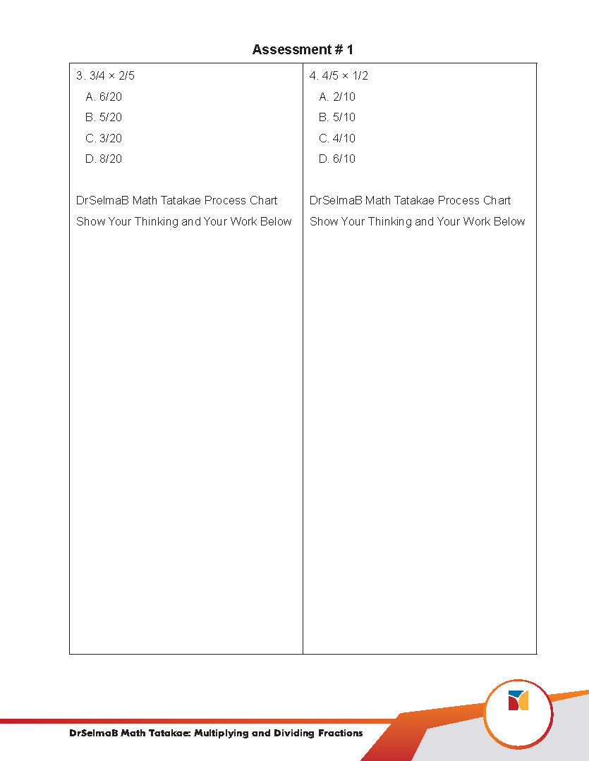 DrSelmaB Math Tatakae: Multiplying and Dividing Fractions