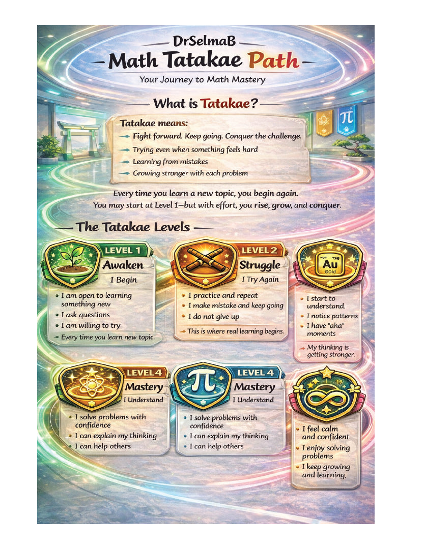 DrSelmaB Math Tatakae: Subtraction Foundations