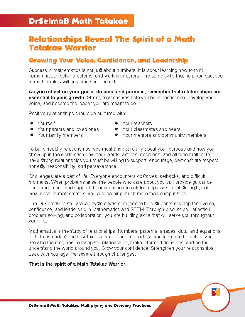 DrSelmaB Math Tatakae: Subtraction Foundations